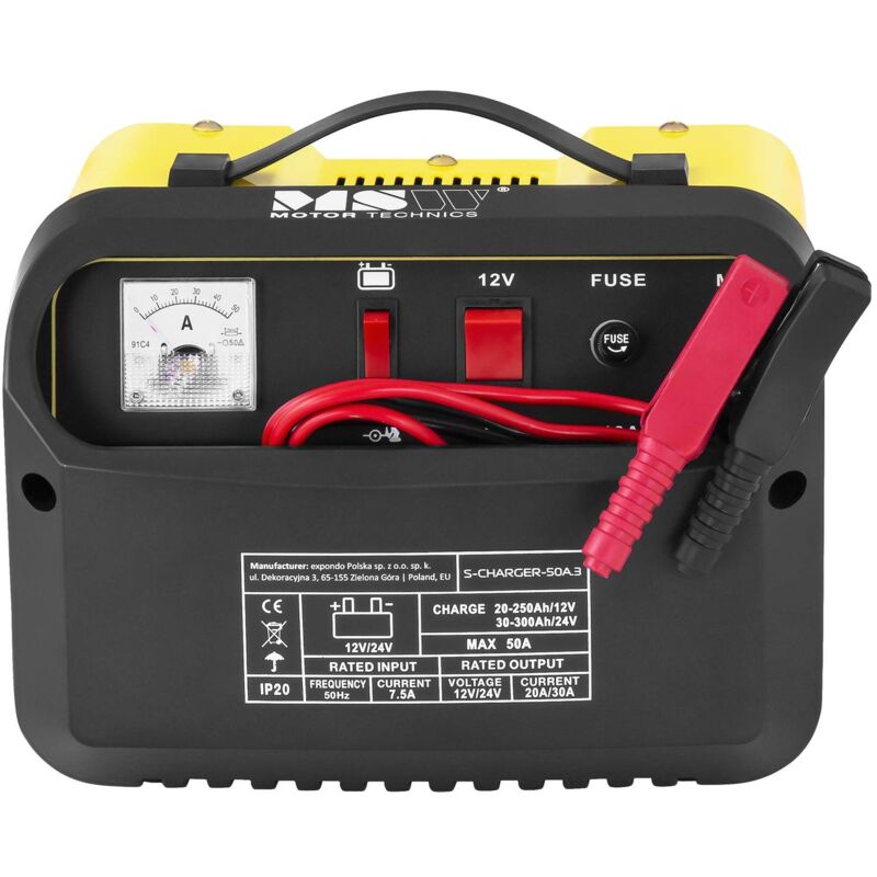 Chargeur de batterie voiture Aide au démarrage 1224 V Chargeur de batterie voiture Aide au démarrage 1224 V