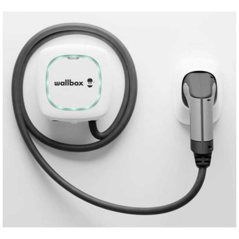 Wallbox - Pulsar plus murale 7,4kW Wifi et Bluetooth Blanc WB-PPT2-07W