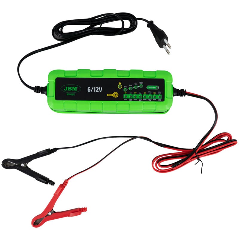 JBM - chargeur de batterie 6/12V 53927