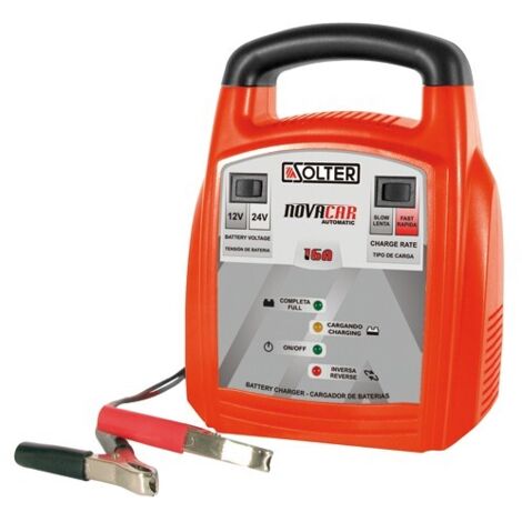 CHARGEUR DE BATTERIES AUTO 05070 16A 40-180Ah - 12-24 V
