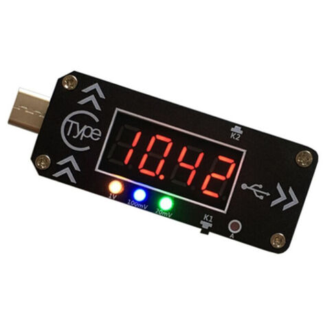 Chargeur de DéClenchement de Charge USB VoltmèTre AmpèRemèTre 5V/9V/12V/15V/20V/PPS PD2.0 PD3.0 Type-C Dispositif Leurre USB pour Chargeur PD