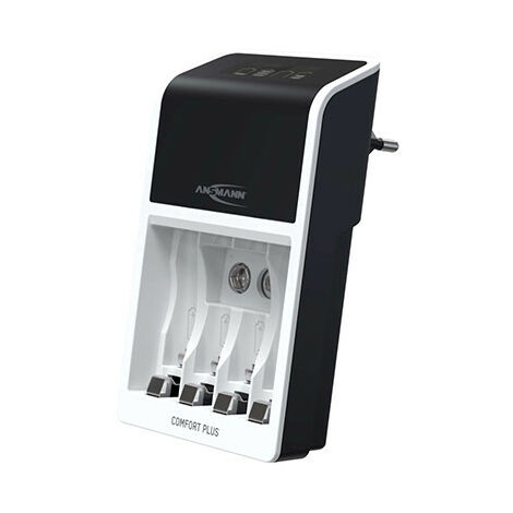 Chargeur de piles ANSMANN Comfort Plus - NiMh - Compatible AA - AAA