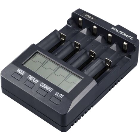 Chargeur de piles rondes Li-ion, NiCd, NiMH VOLTCRAFT IPC-3 W722591