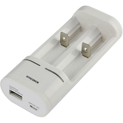 Chargeur de piles rondes NiCd, NiMH, Li-ion Basetech BTL-7