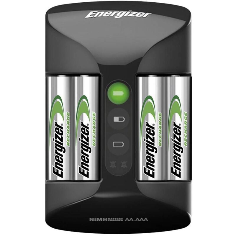 Chargeur de piles rondes NiMH avec accus Energizer Pro Charger chpro