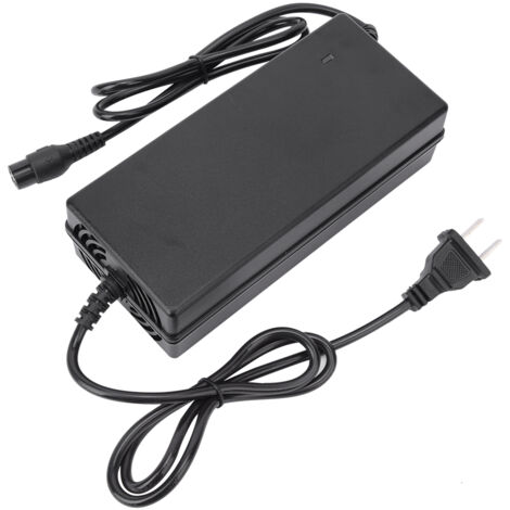 Chargeur de Vélo Électrique 36V 2A Portable, Alimentation 100-240V US pour E-Bike