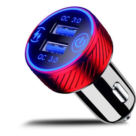 Chargeur voiture allume cigare double USB 18W Xssive - XSS-C30