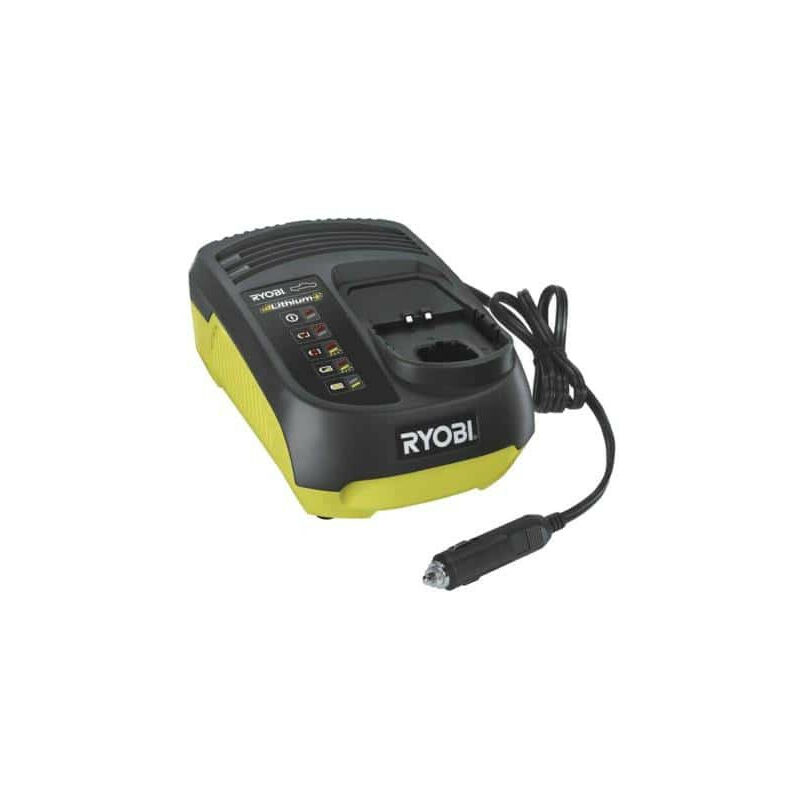 Ryobi - Chargeur de voiture 18V One+ Lithium-ion 1.8A RC18118C