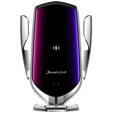 Chargeur de voiture sans fil, charge rapide, tension automatique, support de ventilation de voiture, support de téléphone portable, argent