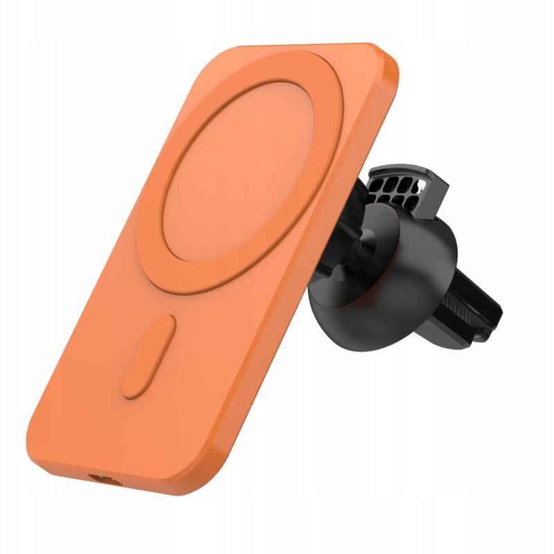 Chargeur De Voiture Sans Fil Support Magnétique Pour Iphone 15w Grille