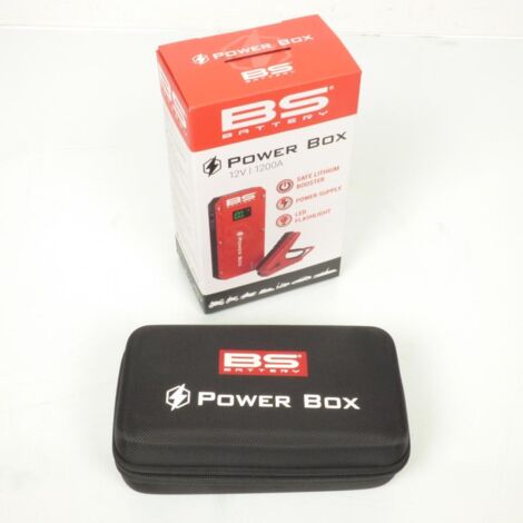 Chargeur démarreur booster démarrage portable lithium BS Battery