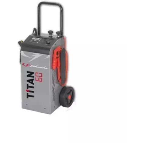Chargeur démarreur SCHUMACHER sur roues 12/24V TITAN 60 - 54074
