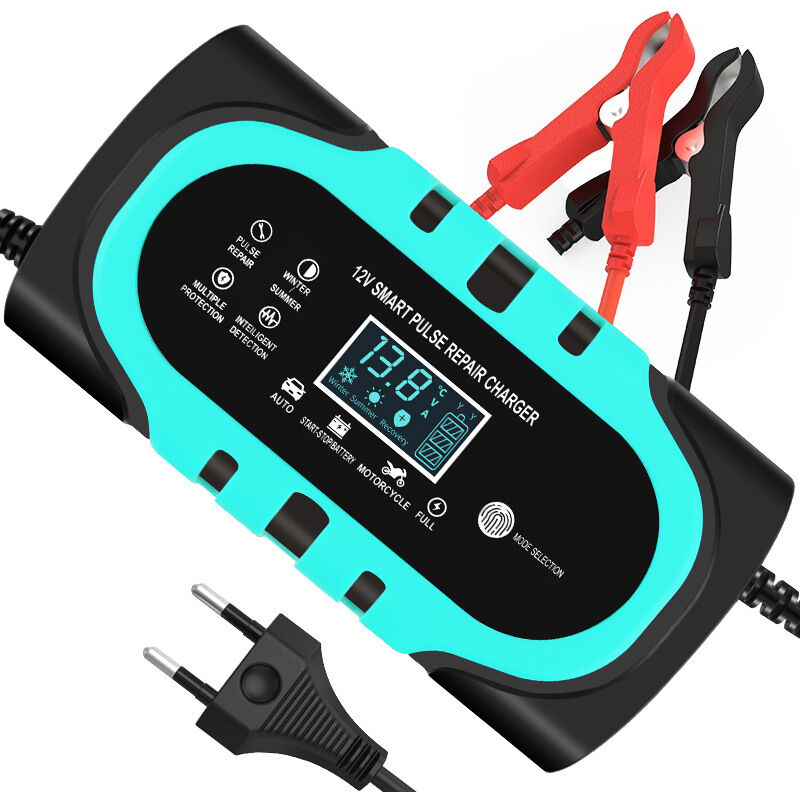 Chargeur d'entretien intelligent entièrement automatique pour chargeur de batterie automobile