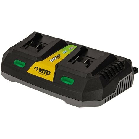 VITO PRO-POWER Chargeur Double 20V Gamme VITO EGO LI Outils Jardin et Brico