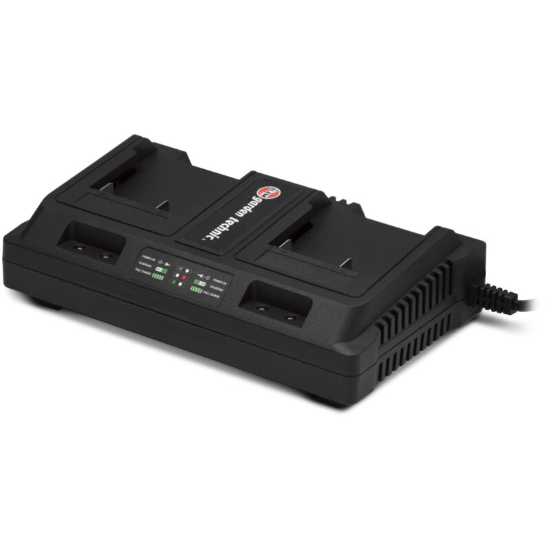 Elem Garden Technic - Chargeur double pour batteries 20V lithium