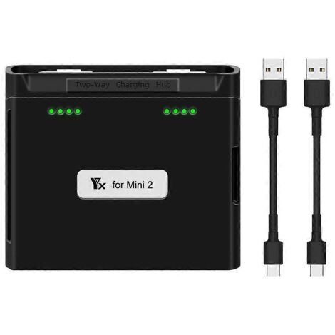 Chargeur Double Sens Rapide Batterie Hub Gestionnaire Drone Accessoires pour Mavic Mini 2/SE
