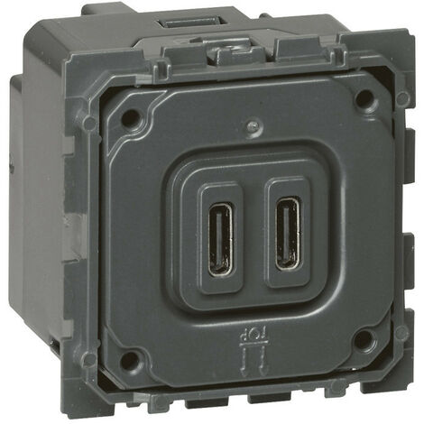 Chargeur double USB Céliane typeC 3A (067466)