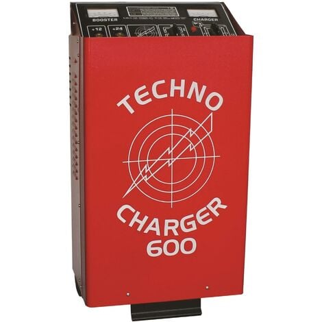 CHARGEUR ET DÉMARREUR DE BATTERIE 12/24V 40-1500Ah TECNOBOOSTER TC 600