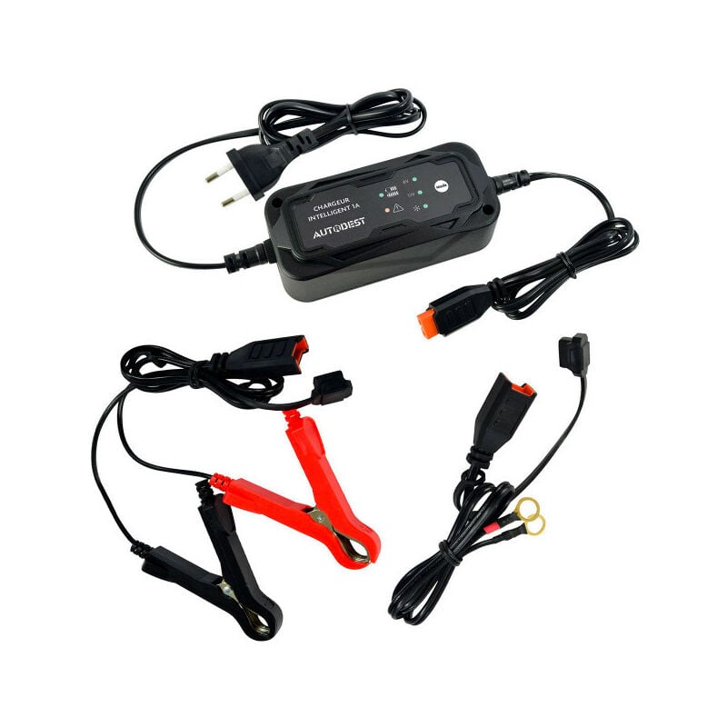 Autobest - Chargeur de batterie moto - maintien de charge 6V / 12V