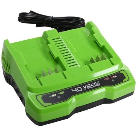 Chargeur Greenworks G40x2CUC2 40 V