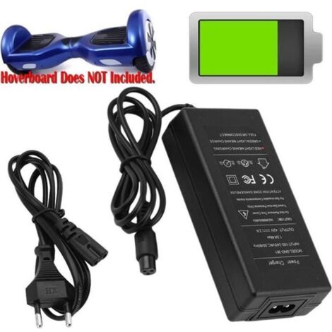Chargeur Hoverboard Adaptateur 42V AC Puissance (US/EU/UK) / Alimentation pour Deux intelligent auto équilibrage Scooters