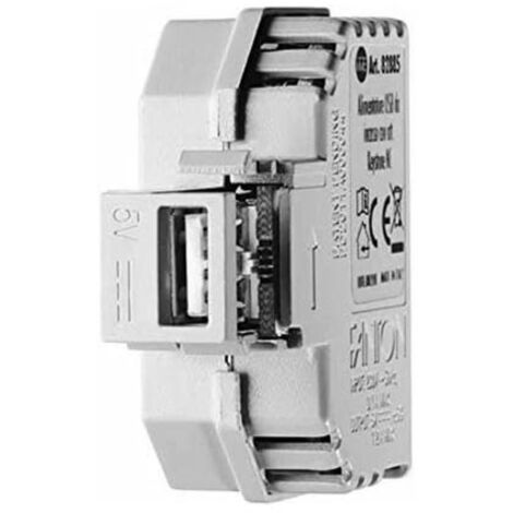 Chargeur intégré Fanton USB alimentation 5V Blanc 82884