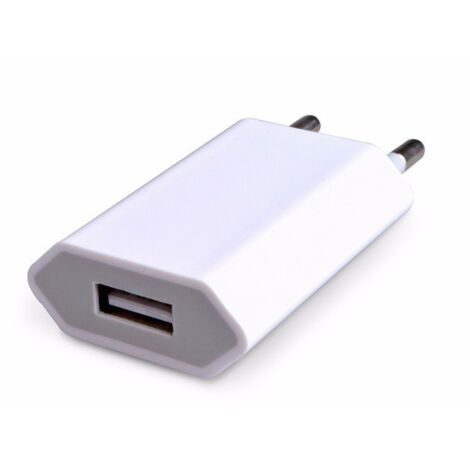 Chargeur iPhone, chargeur d'alimentation USB Lot de 2 adaptateurs muraux USB universels et chargeur pour iPhone 7 8 Plus 11 12 Mini Pro Max XS