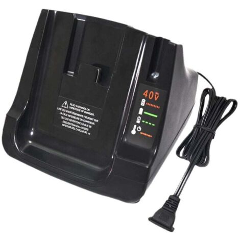 Chargeur LCS36 LCS40 pour Black&Decker 36V-40V - Compatible batteries LBXR36 LBX36 LBXR2036 LBX1540 - Standard US