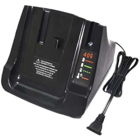 Chargeur LCS36 LCS40 pour Black&Decker 36V-40V - Compatible batteries LBXR36 LBX36 LBXR2036 LBX1540 - Standard US