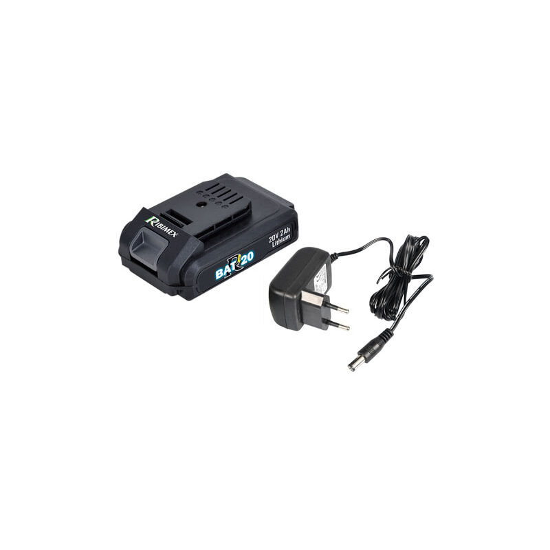 Chargeur lent avec batterie 2 ampères R-BAT20