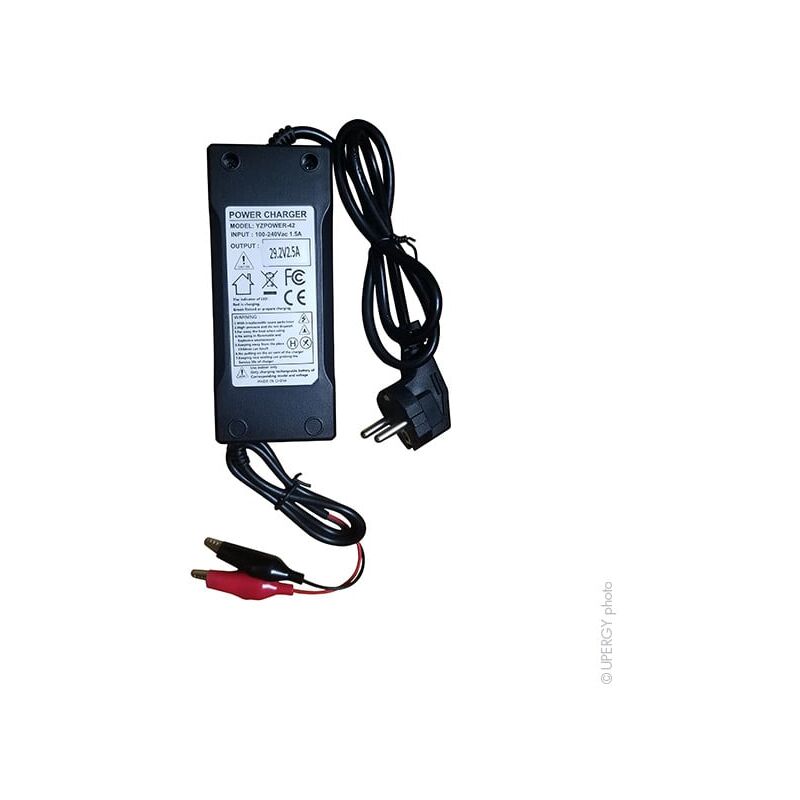 NX - Chargeur lithium-ion 7S 29.4V/2.5A