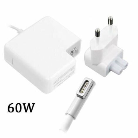 Chargeur Macbook Pro 60W MagSafe 1 L Type Câble de Charge Macbook Pro Adaptateur secteur Compatible avec MacBook Pro 1