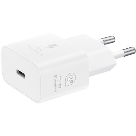 Chargeur maison 25W USB-C PD GaN recyclé - Blanc