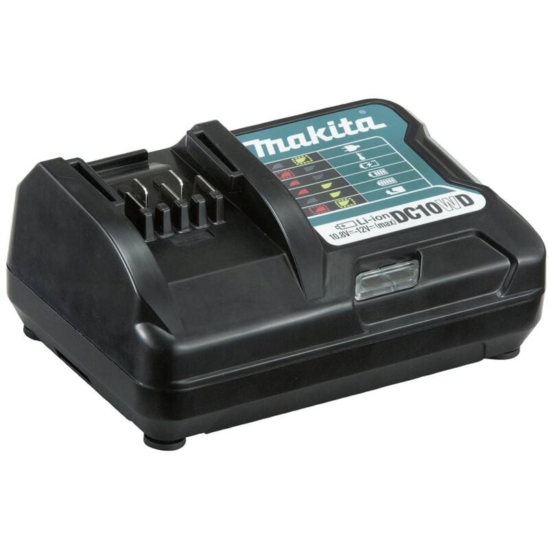 Makita - DC10WD 12V Chargeur de bloc de batterie 197343-0