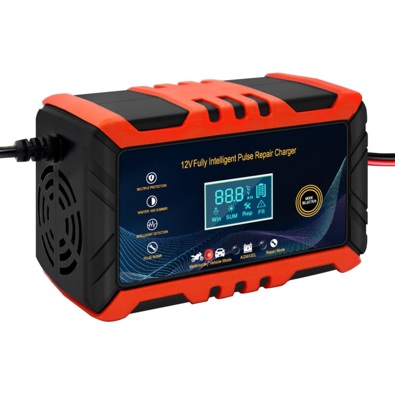 Start - Chargeur marin intelligent double, chargeur de batterie automobile entièrement automatique