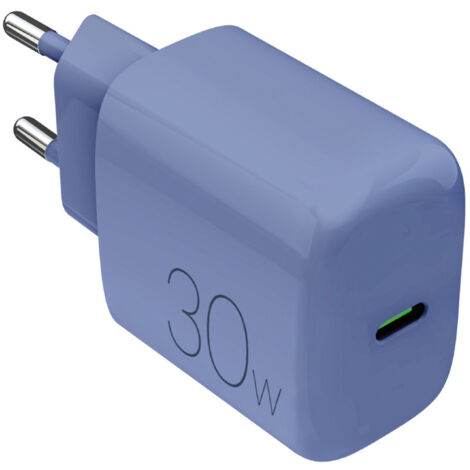 Chargeur mural USB-C Pro Lite 30 W - Bleu