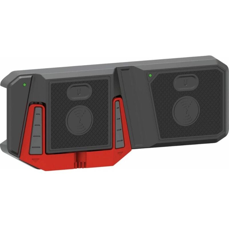 Drakkar Equipement - Chargeur par induction double avec support pour téléphone portable drakkar - 82225