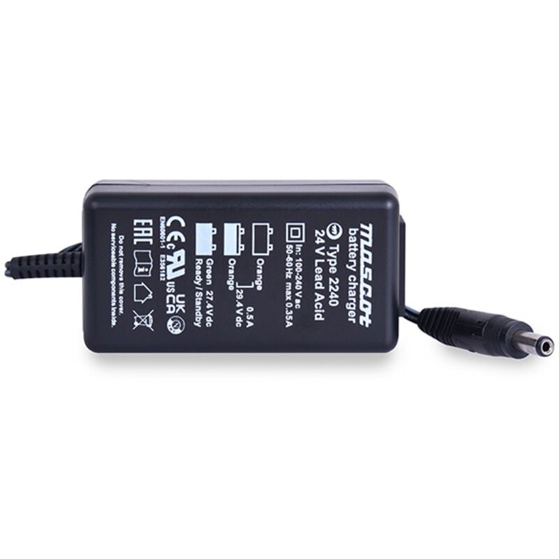 Chargeur plomb 24V/0.5A 110-230V 2240 (Intelligent) - Mascot
