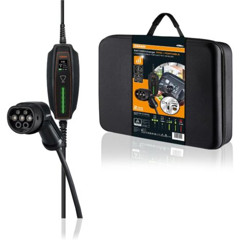 CHARGEUR PORTABLE 230V VEHICULE ELECTRIQUE 1PHASE TYPE 2 OSRAM