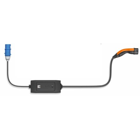Chargeur Portable Basic, Type 2, CEE Idéal pour Camping, jusqu'à 7,4 kW, 6 m, (5555921006) 32 A, monophasé, pour la recharge de voitures hybrides et électriques avec raccordement de Type 2.