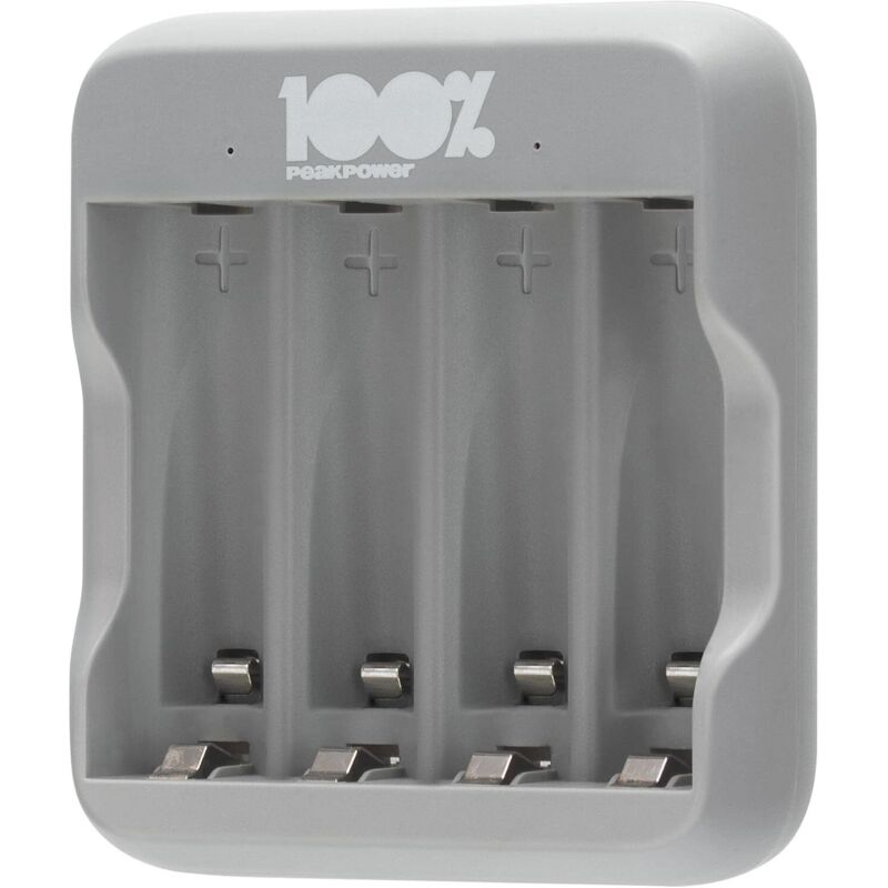PEAKPOWER  U413 Chargeur USB 2 canaux pour piles rechargeables