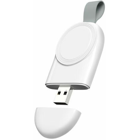 Chargeur pour Apple Watch, chargeur de voiture de voyage, charge rapide magnétique sans fil USB portable compatible avec pour Apple iwatch 3/4/5/6/7
