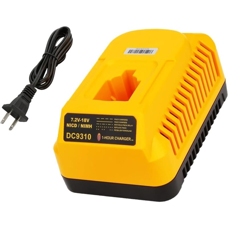 KZQ - Chargeur pour batterie Dewalt 7,2 V-18 v xrp ni-cd ni-mh DC9096 DC9098 DC9099 DC9091 DC9071 DE9057 DW9096 DW9094 DW9072 Chargeur de batterie