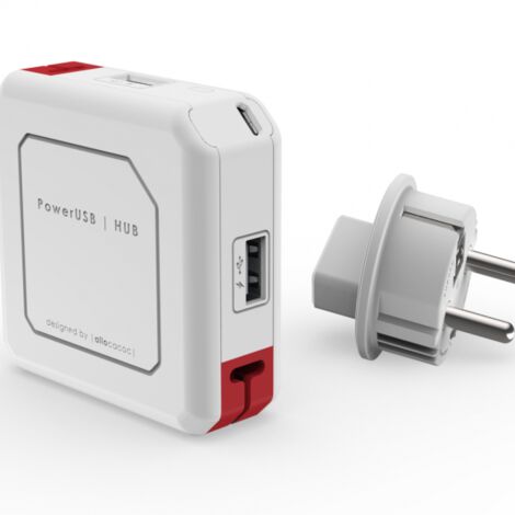 Chargeur Power Hub 4 prises USB 65 mm