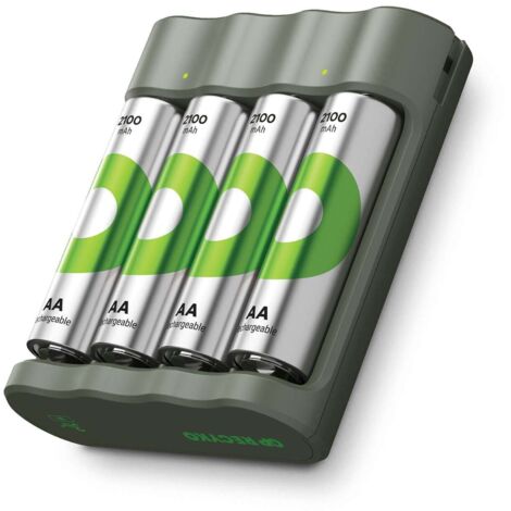 Chargeur quotidien gp b441 4xaa 2100mah 76842826 76842826