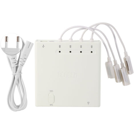Chargeur Rapide 6 en 1 pour Batterie Drone MAVIC 2, Hub de Recharge 100-240V EU Prise