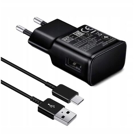 Chargeur rapide Android avec câble pour Galaxy S8, S9, S10, A50, A51, Z, Flip3