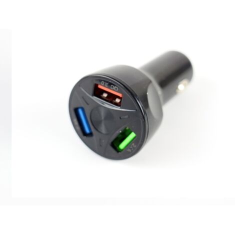 Chargeur rapide AquaForge 12-24 V QC3.0 CC pour voiture, bateau, camping-car et caravane