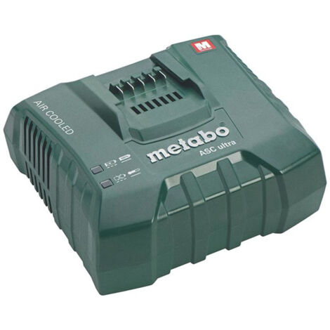 Chargeur rapide ASC Ultra, 14,4-36 V, « AIR COOLED », EU metabo