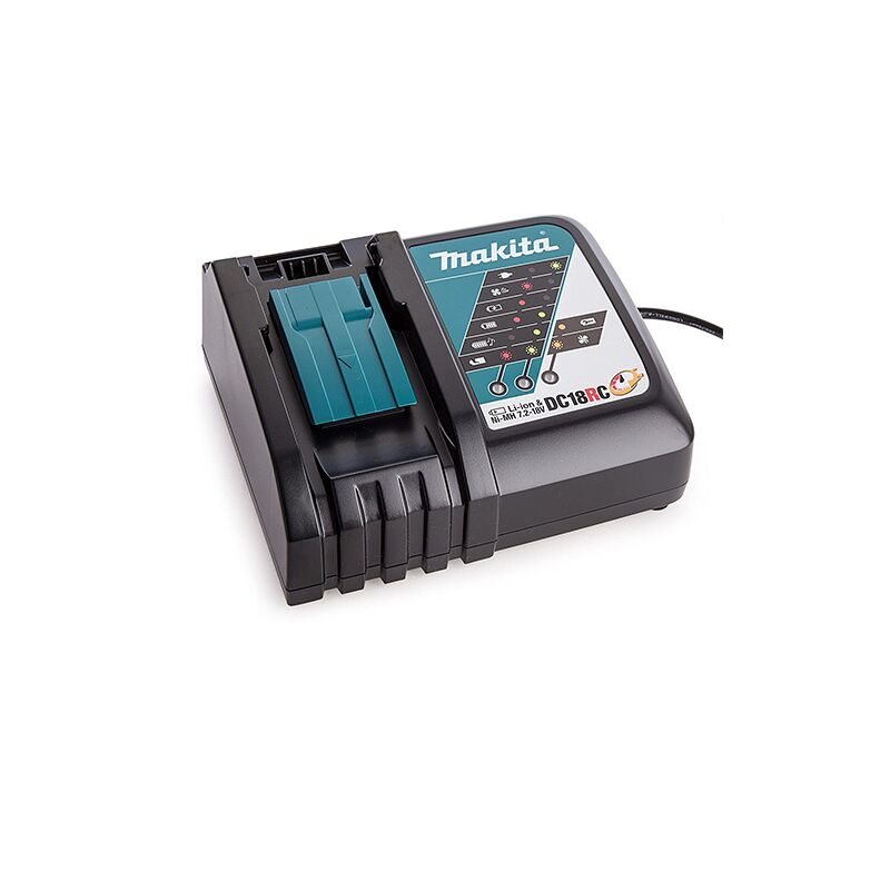 Makita - DC18RC Chargeur rapide Makstar Li-Ion, Ni-Mh 9,6 à 18 v